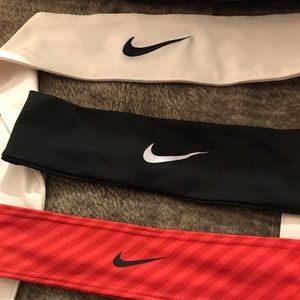 Lot of Three Nike Headbands
